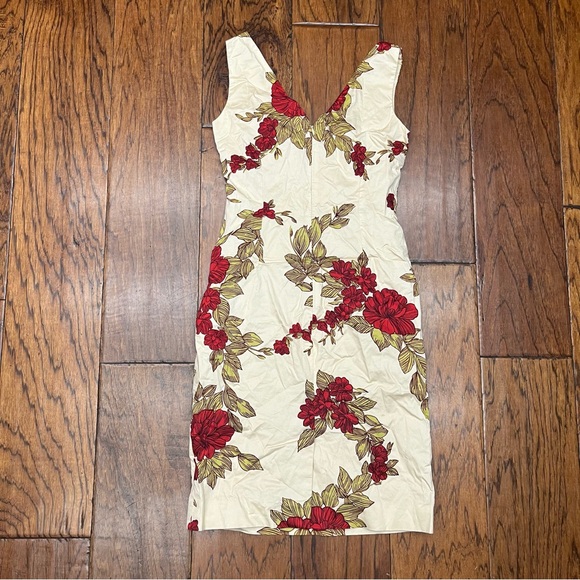 Dolce and gabbana vintage floral print knee length sheath dress - Picture 4 of 13